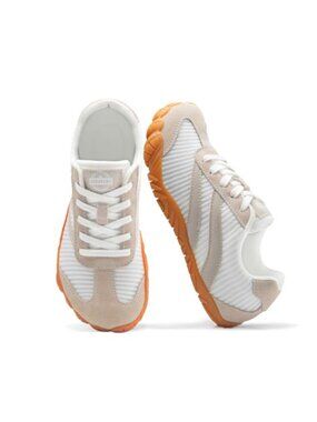 Barefoot Sneakers Wide Toe Box Zero Drop Lace-Up Women's Running Shoes